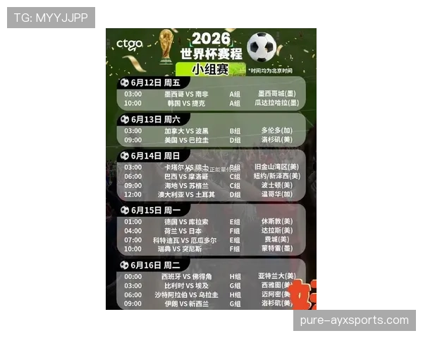 沙特2026世界杯赛程分析：小组出线关键战与晋级之路预测